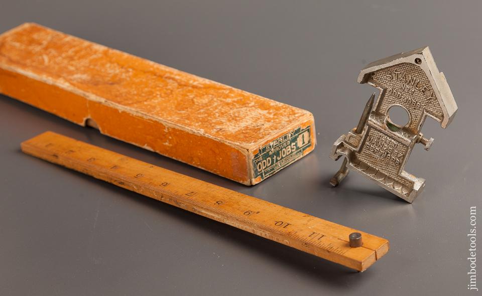 HILL & TRAUB Patent September 18, 1888 STANLEY No. One ODD JOBS with Original Box and Rule NEAR MINT - 77635R