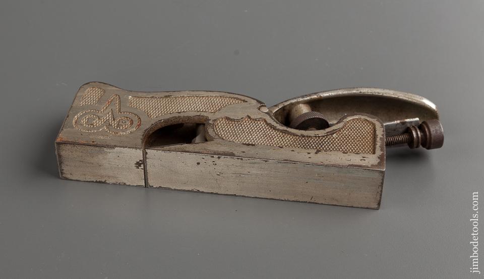 Fine 1 1/4 x 8 1/4 inch PRESTON No. 1368C Heavy Shoulder Plane with Original PRESTON Iron - 77650R