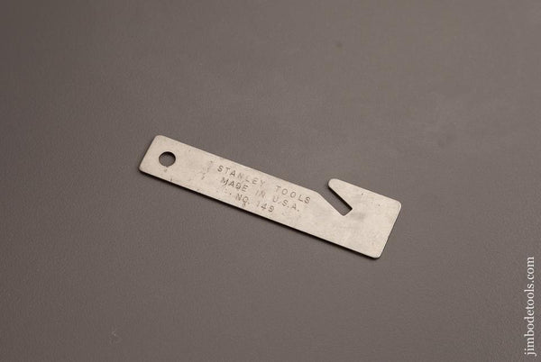 STANLEY No. 149 Bevel Grinding Gage MINT - 77651R