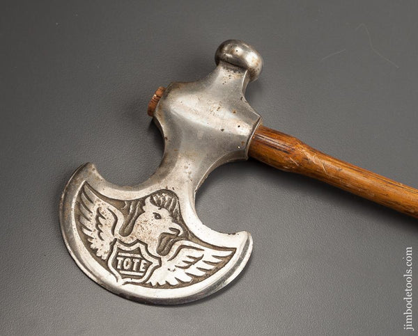 Embossed 12 3/4 x 5 inch Ceremonial Axe of The Improved Order of Red Men - 77658R