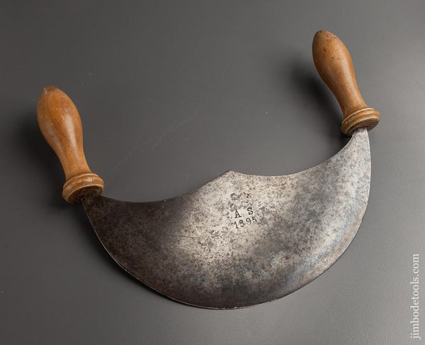 Dated and Decorated! 1895 Half Moon Knife - 77688