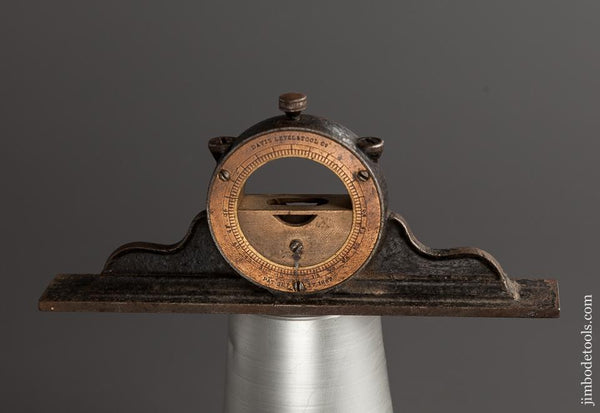 Fine! Six inch DAVIS Mantle Clock Inclinometer Level - 77693