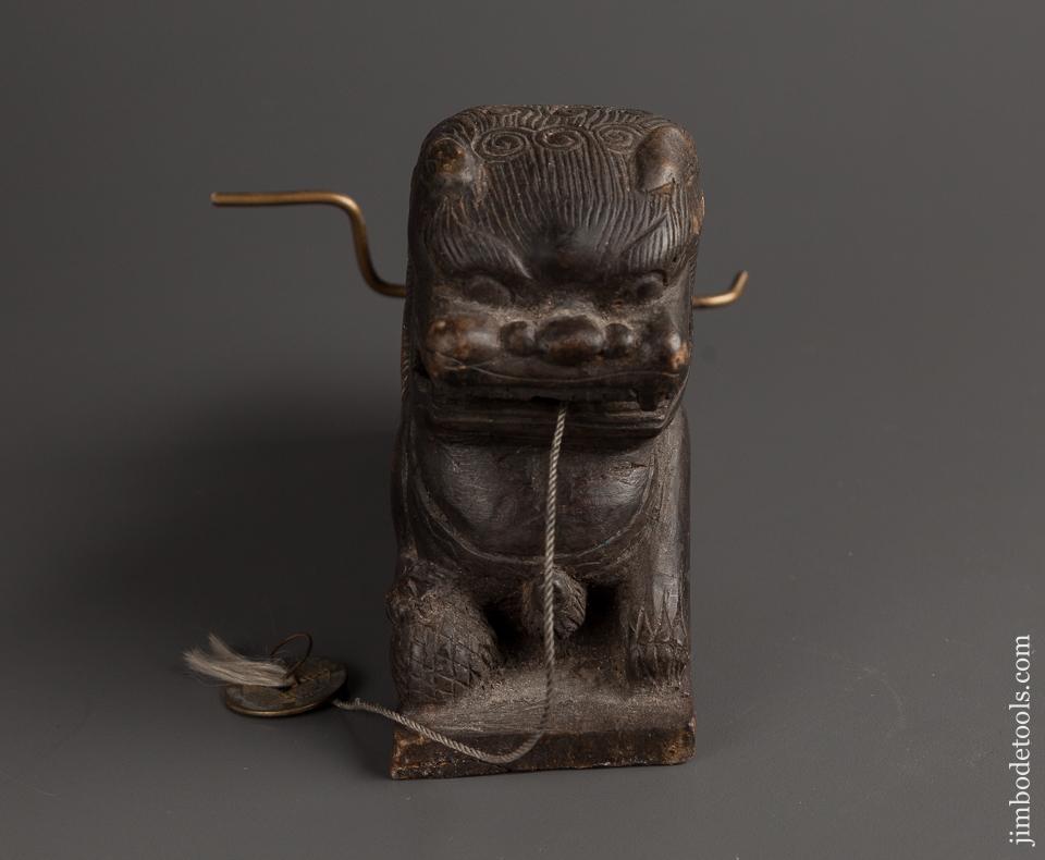 Fabulous Foo Dog Japanese Ink Line Sumitsubo - 77712