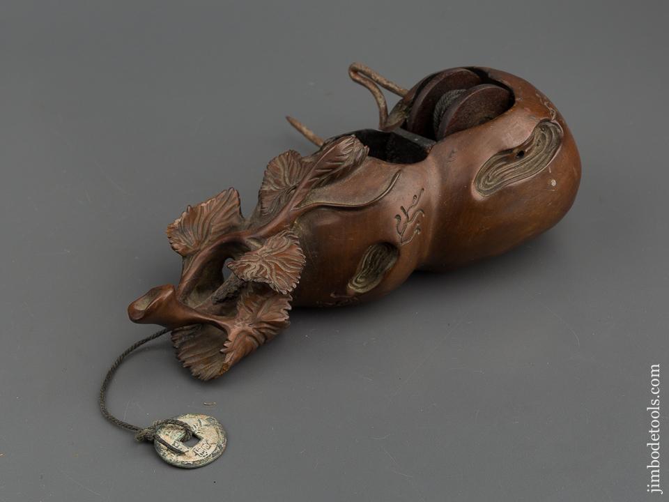 Curvaceous Gourd Design Japanese Sumitsubo Ink Line - 77727U