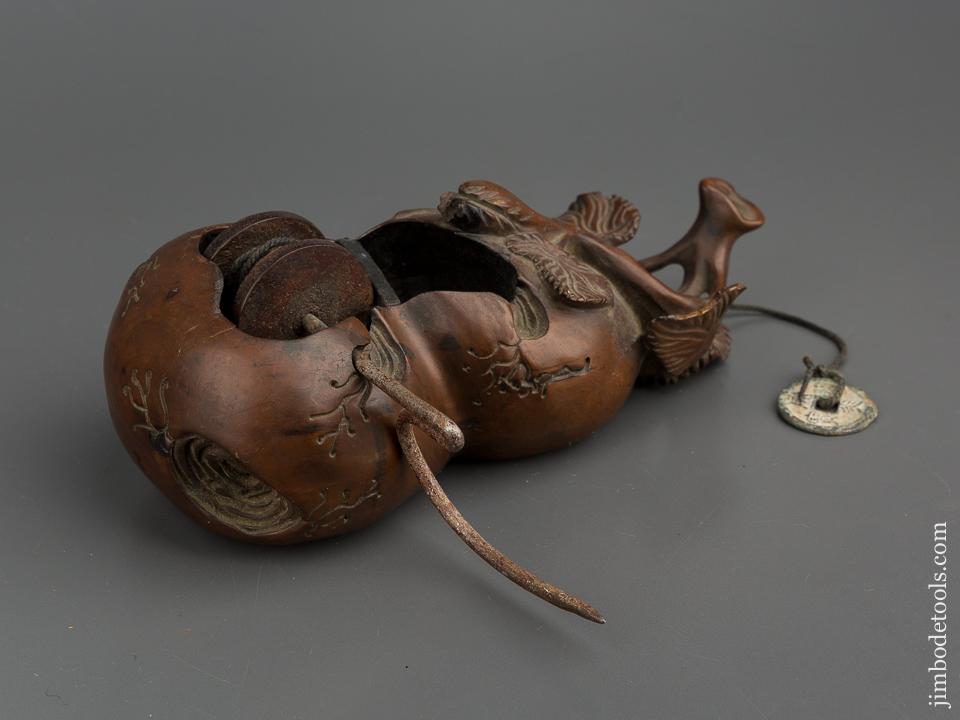 Curvaceous Gourd Design Japanese Sumitsubo Ink Line - 77727U