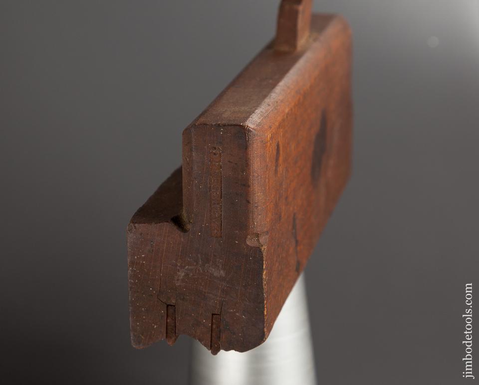 9x2 inch Daniel PRESLEY Complex Molding Plane circa 1785-1856 Norton, MA GOOD+ - 77742