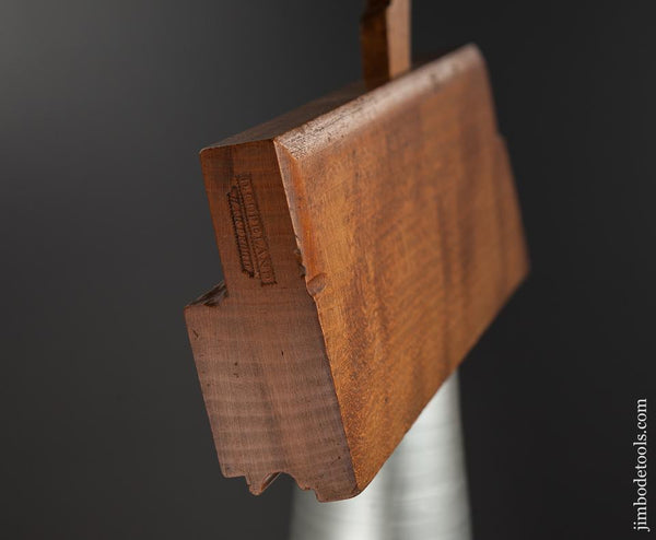 1/2 inch D. COPELAND HARTFORD Astragal Molding Plane circa 1820-28 FINE - 77745