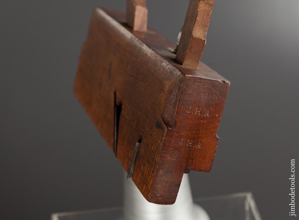 3/4 inch W.B. BELCH N. YORK Dado Plane circa 1831-64 FINE - 77747