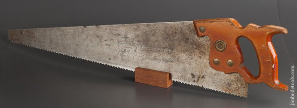 JUST SHARPENED 8 point 26 inch Crosscut DISSTON D-7 Hand Saw - 77749