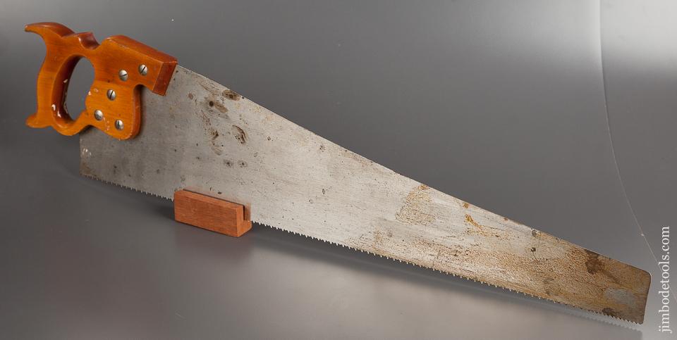 LIKE NEW 8 point 26 inch Crosscut DISSTON D-8 Hand Saw - 77751