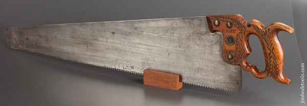 JUST SHARPENED 10 point 24 inch Rip DISSTON No. 12 London Spring Hand Saw - 77752