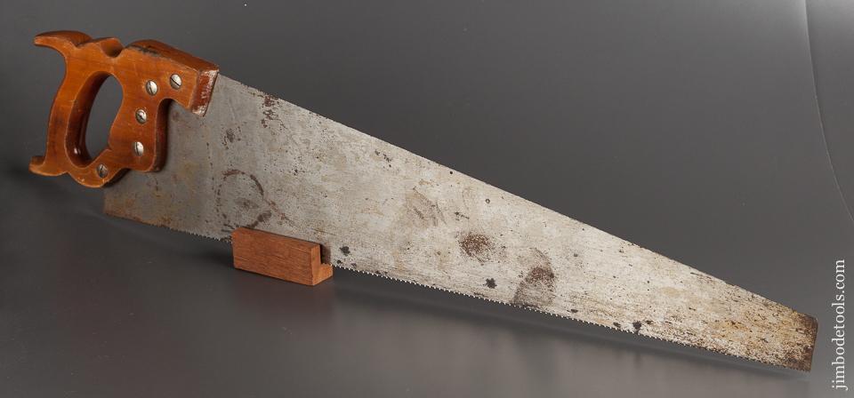 LIKE NEW 8 point 26 inch Crosscut DISSTON D-23 Hand Saw - 77754