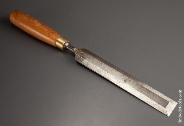 Long Thin 1 1/4 x 15 3/4 inch MARPLES Boxwood Handled English Paring Chisel - 77761