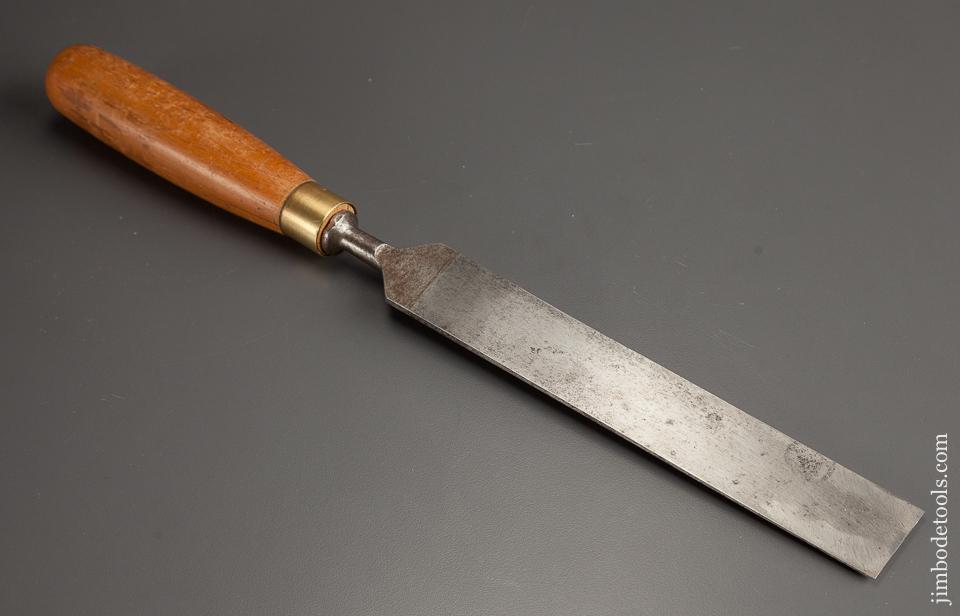 Long Thin 1 1/4 x 15 3/4 inch MARPLES Boxwood Handled English Paring Chisel - 77761