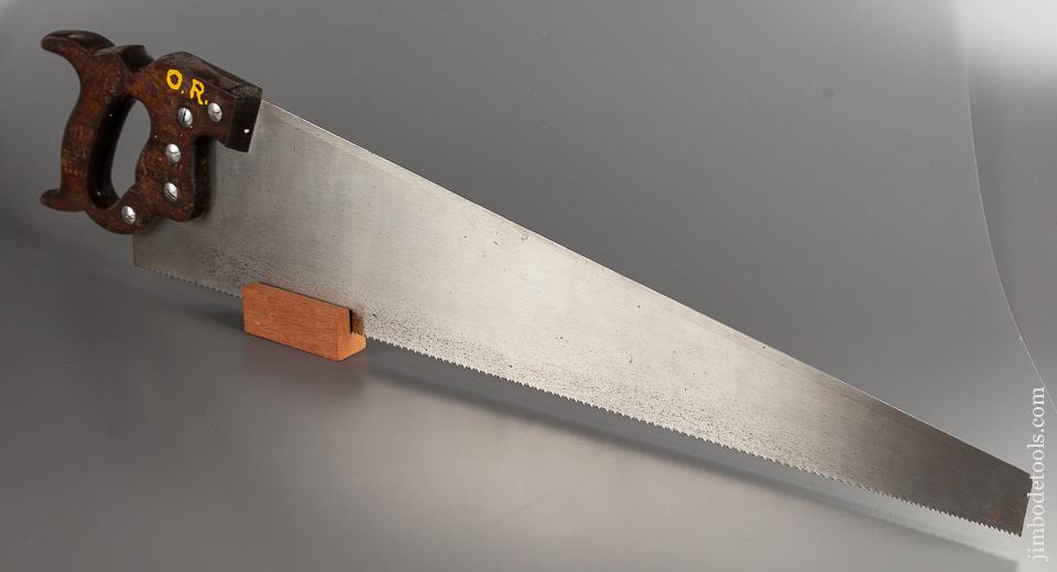10 point 26 inch Crosscut DISSTON D-95 Hand Saw with Fabulous Rosewood Handle - 77771