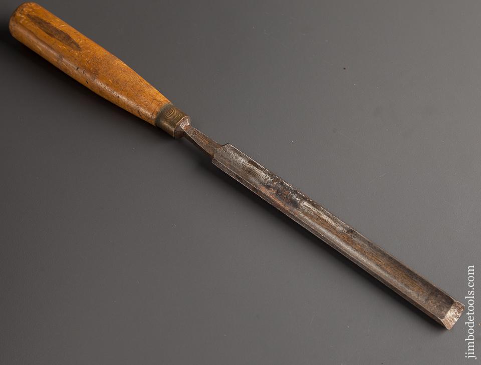 3/4 x 13 1/4 inch SORBY No. 6 Sweep Boxwood Handled Paring Gouge - 77773