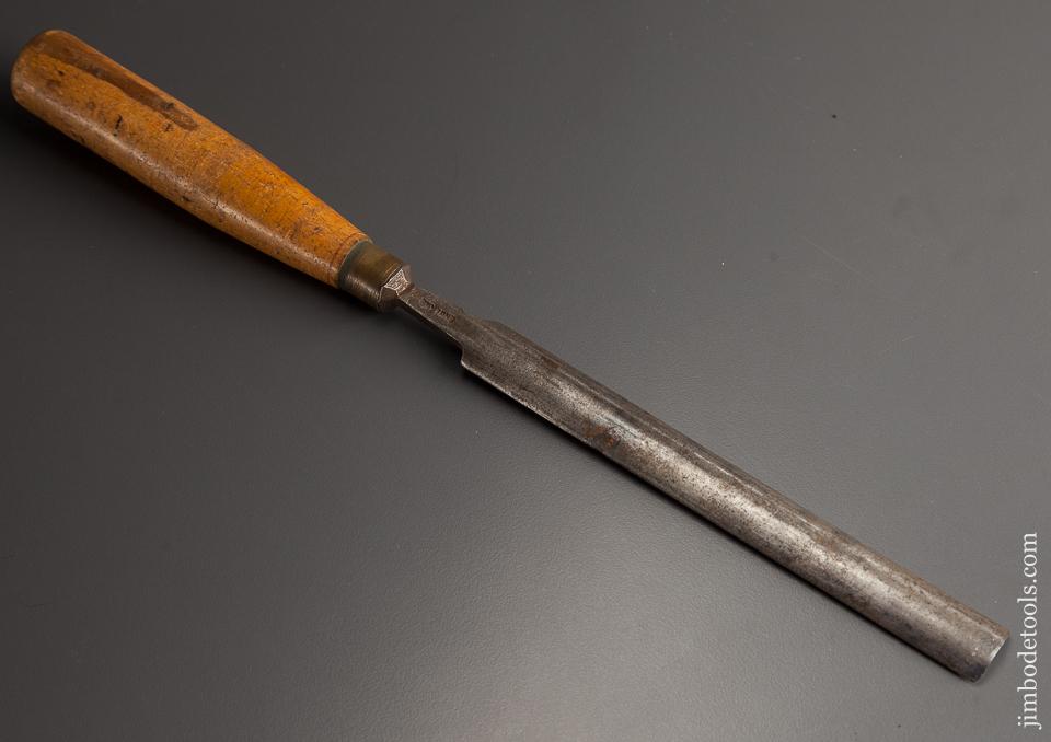 3/4 x 13 1/4 inch SORBY No. 6 Sweep Boxwood Handled Paring Gouge - 77773
