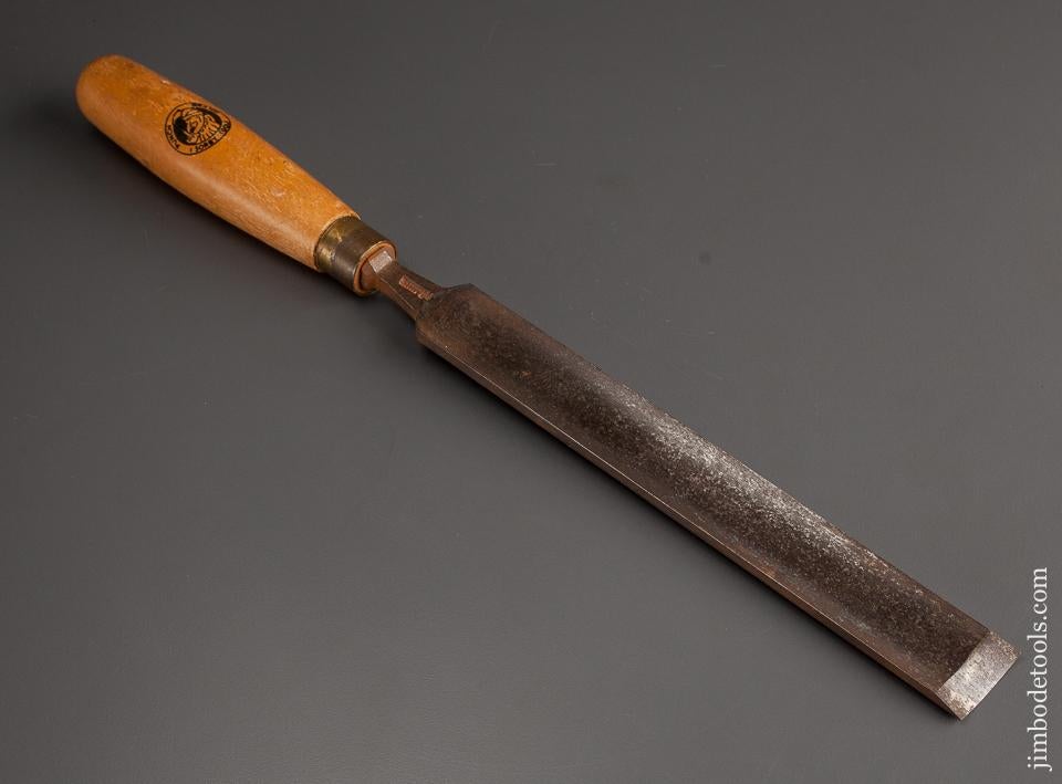 1 3/16 x 16 inch SORBY Boxwood Handled English Paring Gouge with Decal - 77774