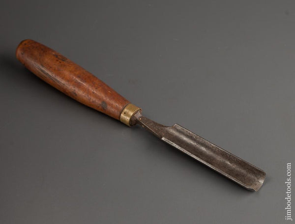 1 x 11 inch WARD No. 9 Sweep Boxwood Handled Paring Gouge - 77776