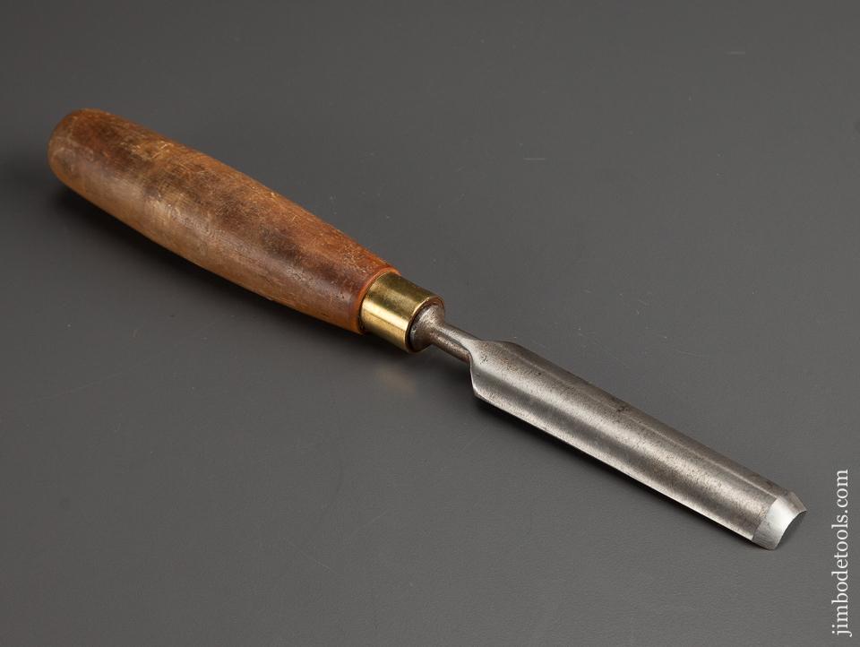 11/16 x 10 3/4 inch MARPLES No. 7 Sweep Boxwood Handled Paring Gouge with Decal - 77777