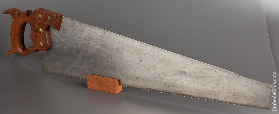 JUST SHARPENED 7 point 24 inch Rip DISSTON No. 12 London Spring Hand Saw - 77785