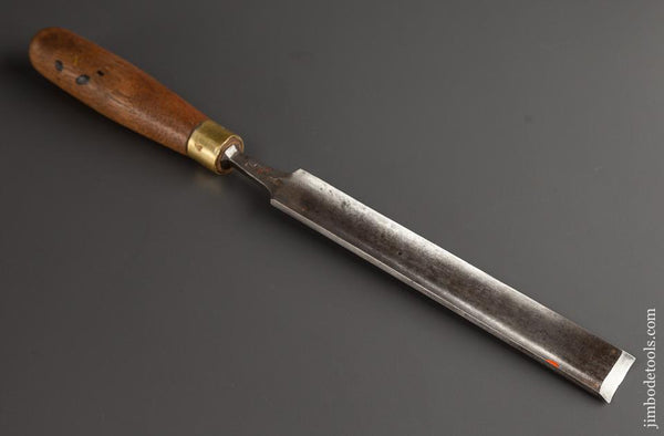 1 x 14 3/4 inch MATHIESON No. 5 Sweep Paring Gouge - 77789