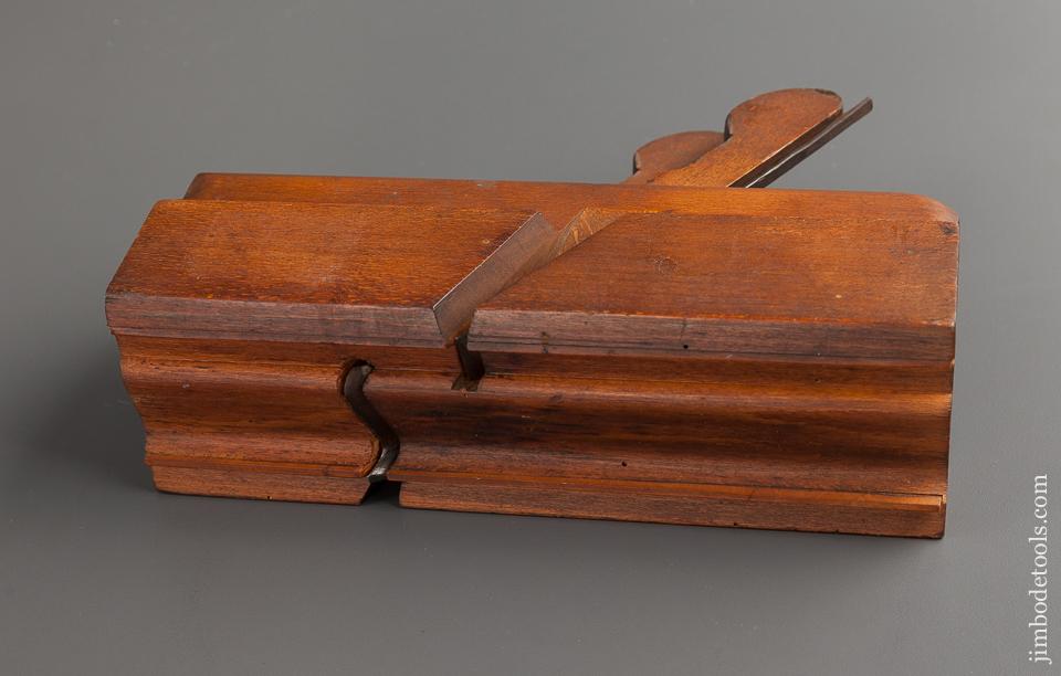 3 inch Wide T. TURNER 35 QUEEN ST SHEFFIELD Crispy Complex Moulding Plane circa 1846-68 - 77808