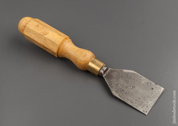 2 x 9 5/8 inch MATHIESON Sash Pocket Chisel with Boxwood Handle - 77811