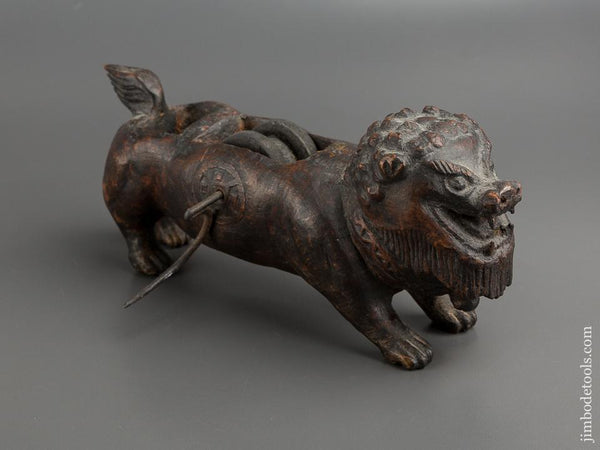 Simply Stunning Japanese Foo Dog Ink Line Sumitsubo - EXCELSIOR 77835