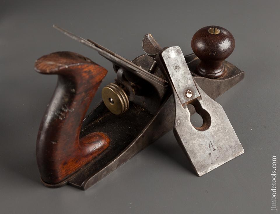 STANLEY No. 4 Smooth Plane Type 2 circa 1869-72 FLAWLESS - 77844
