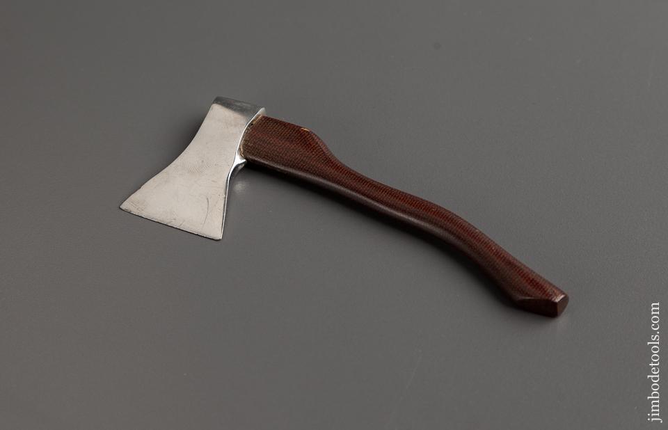 Miniature 4 1/8 inch Steel Axe with Micarta Handle - 77847U