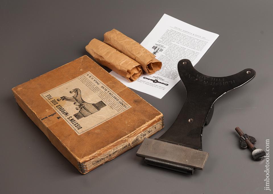 DISSTON's Improved Side File in Original Box - 77854