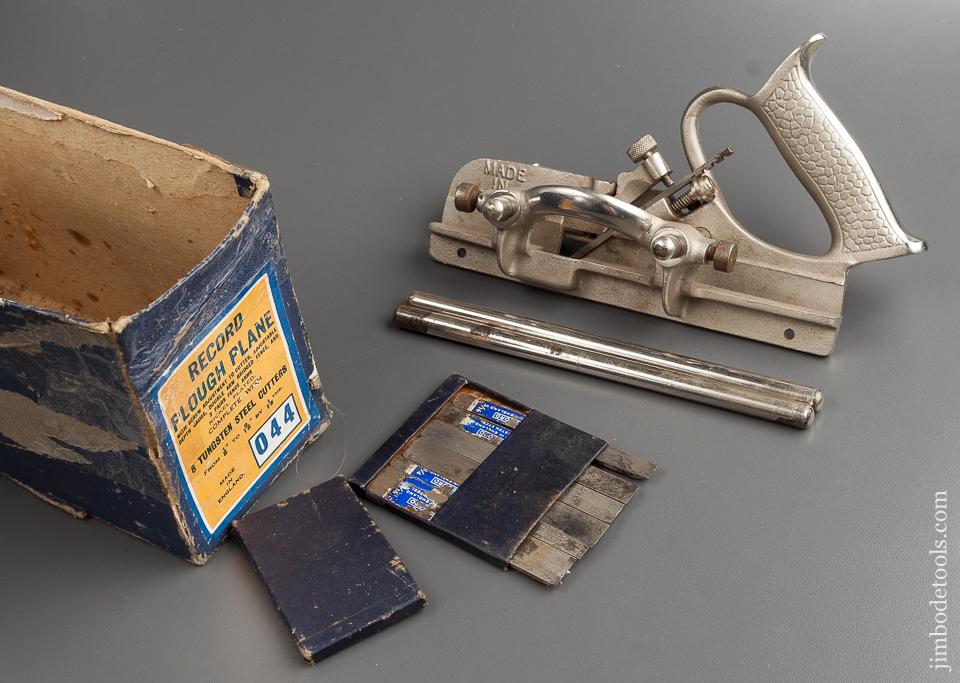 RECORD No. 044 Plough Plane in Original Box - 77857