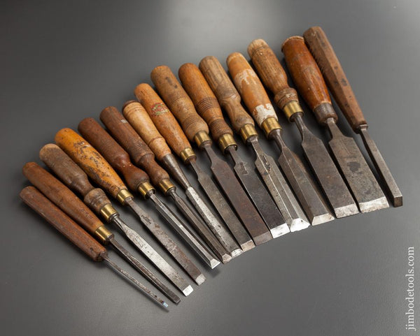 15 Assorted Chisels - 77858