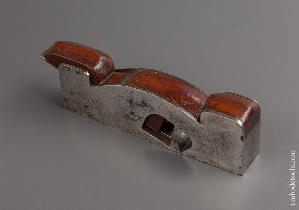 RARE 8 x 1 1/2 inch SKEWED Infill Shoulder Plane with Mahogany Infill - 77891R