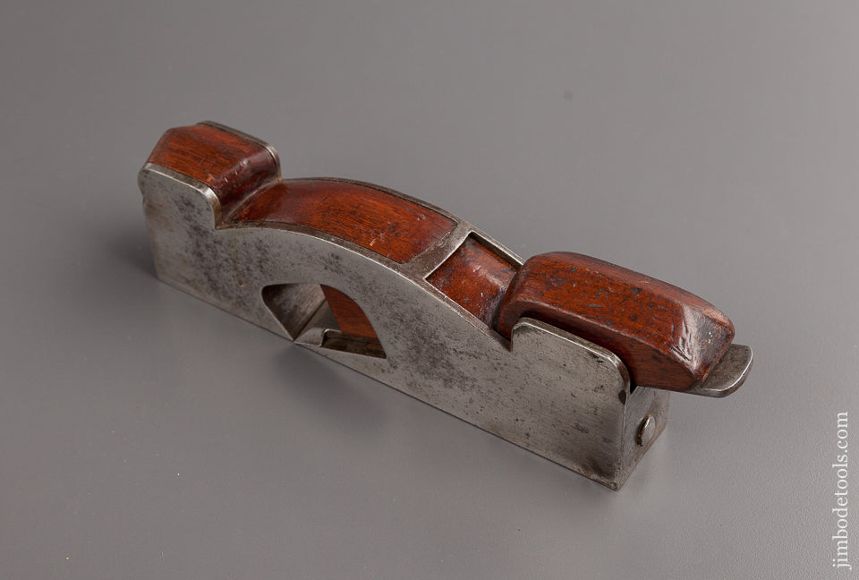 RARE 8 x 1 1/2 inch SKEWED Infill Shoulder Plane with Mahogany Infill - 77891R