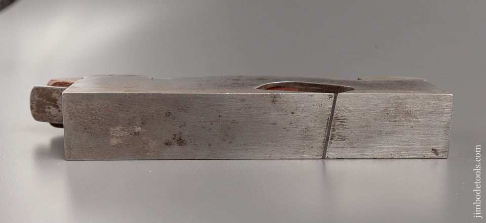 RARE 8 x 1 1/2 inch SKEWED Infill Shoulder Plane with Mahogany Infill - 77891R