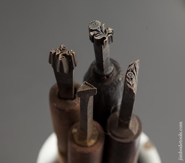 Collection of Four Bookbinder's Stamps - 77899R