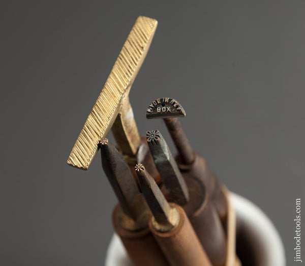 Collection of Five Bookbinder's Stamps - 77900R