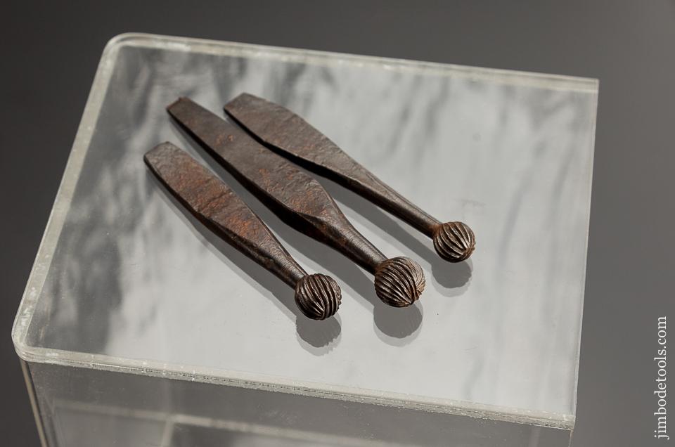 Graduated Set Three 18th Century Bullet Mold Cherries - 77915R
