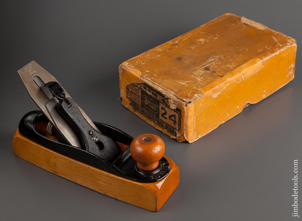 STANLEY No. 24 Transitional Smooth Plane with DECAL in Box - 77908R
