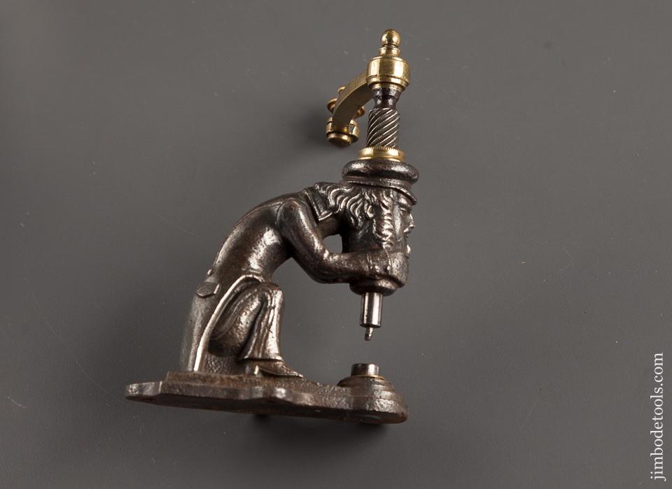 Phenomenal! Figural French Leatherworker's Rivet Press - 77919R