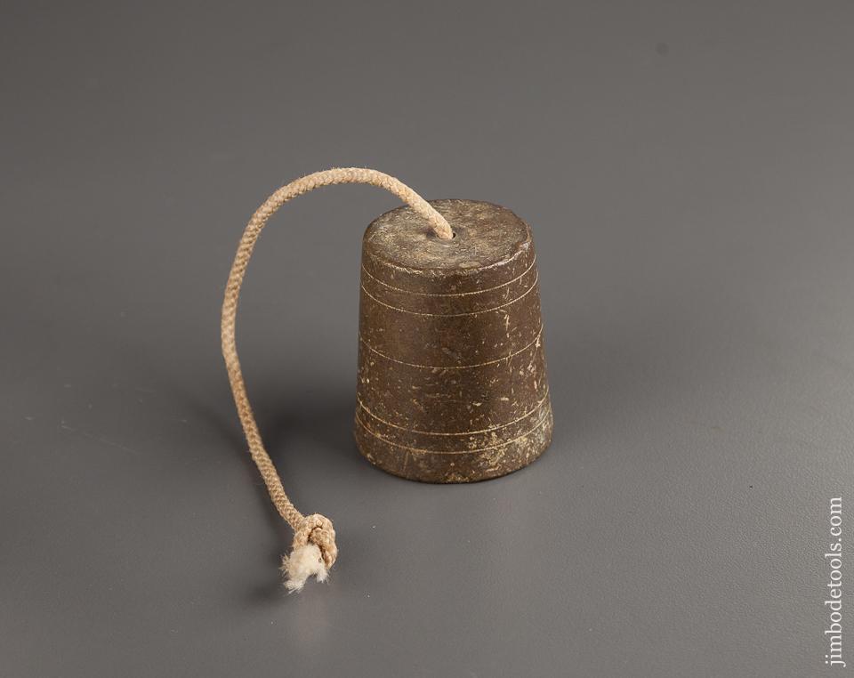 18th Century 15 3/4 ounce Brass Plumb Bob - 77920R