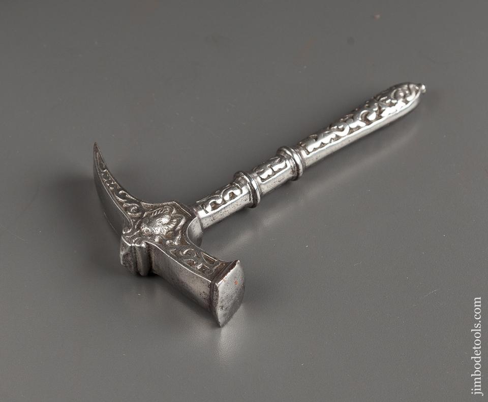Fine 7 1/4 inch Ornate HENNIG Patent September 17, 1901 Hammer - 77921R
