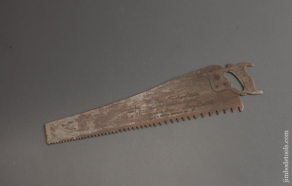 6 1/2 inch DISSTON Advertising Saw - 77929