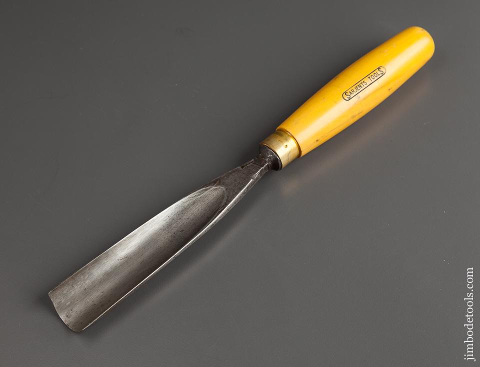 Monster! SARJENT 1 1/8 x 11 5/8 inch Boxwood Handled No. 8 Gouge - 77931
