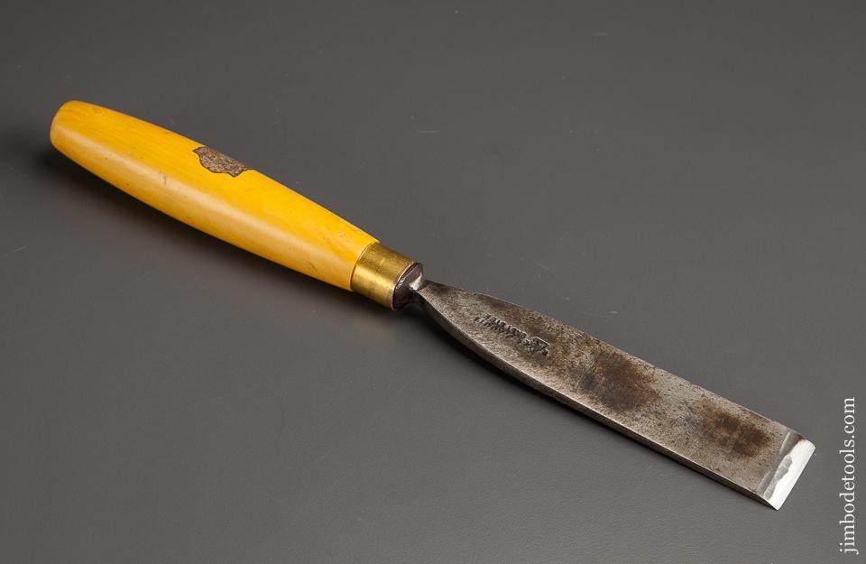 Fat! 1 1/8 x 10 7/8 inch ADDIS Boxwood Handled No. 1 Gouge - 77932