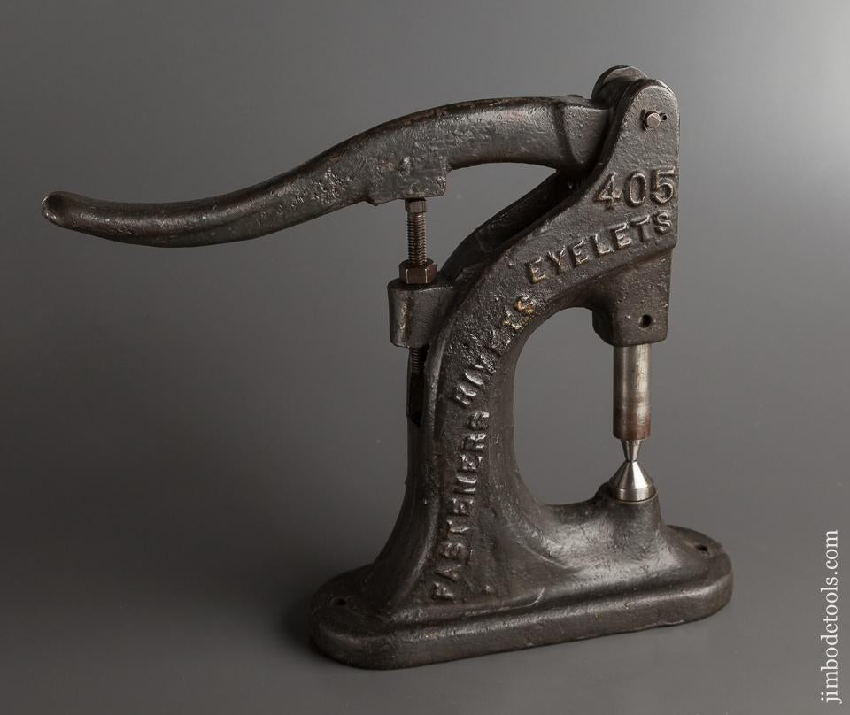 Monster! STIMPSON Heavy Duty Rivet/Eyelet Press with Seven Anvils - 77939