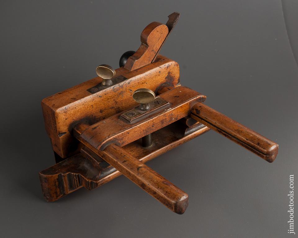 Rare and Fine! GRIFFITHS NORWICH Bridle Plough Plow Plane with Ebony Side Handle circa 1803-1958 FINE - 77941