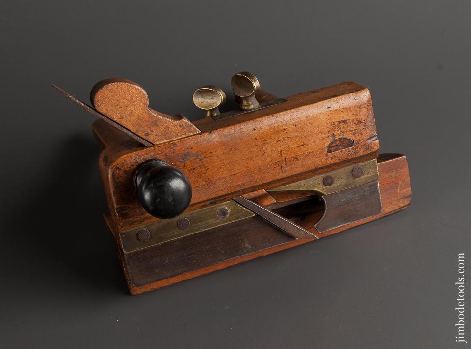 Rare and Fine! GRIFFITHS NORWICH Bridle Plough Plow Plane with Ebony Side Handle circa 1803-1958 FINE - 77941